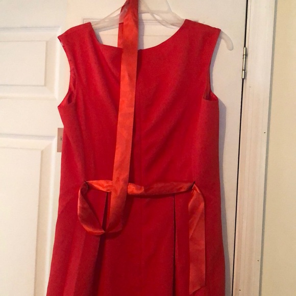 Kasper red dress - Picture 3 of 7